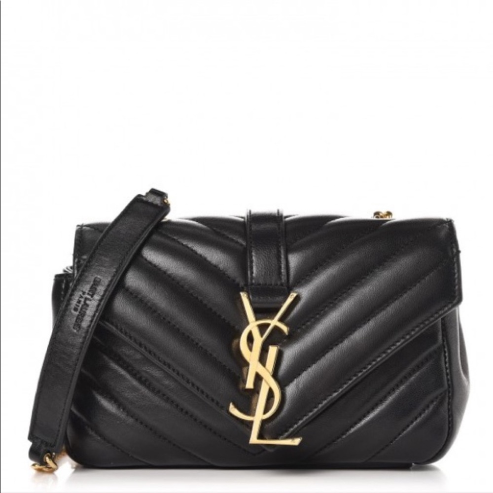YSL SAINT LAURENT Matelasse Classic Chain Bag - Picture 1 of 8